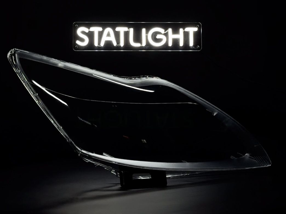 Правое стекло фары Ford Focus 2 2007-2011 рест