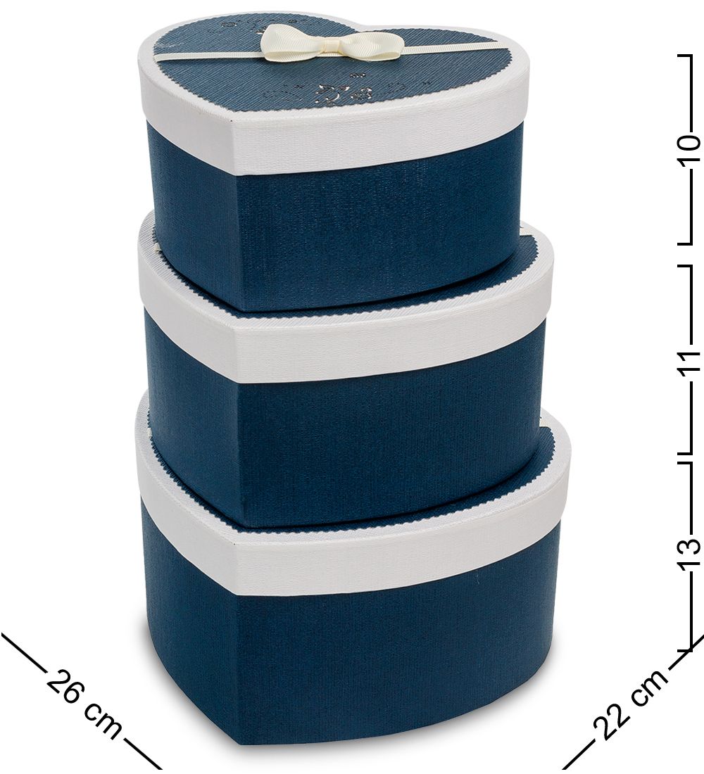 Packing Symphony WF-96-A Набор коробок из 3шт «Сердце»