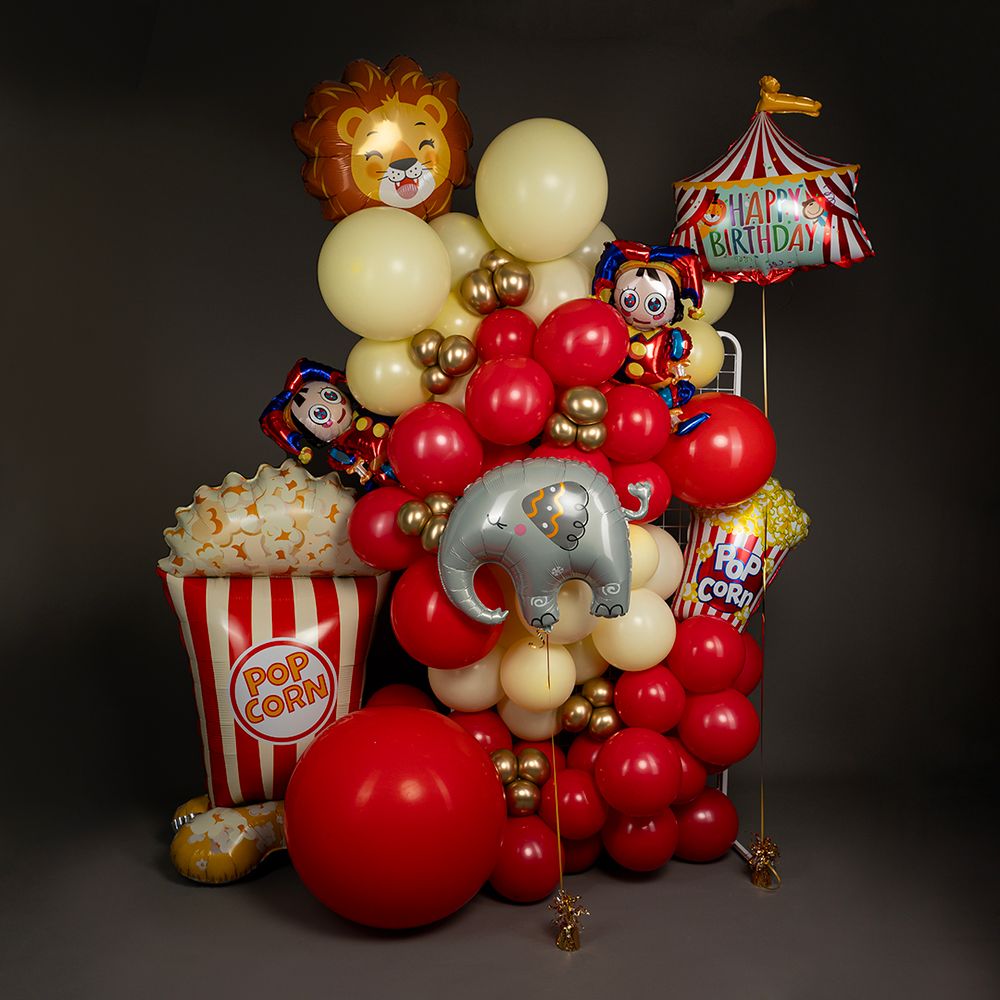 Шар (36''/91 см) Красный, пастель, 1 шт.