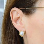 Серьги Fiore Luna WHITE PEARL ACE29685-01 G