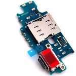 Samsung Galaxy S24 Plus (SM-S926B) нижняя плата зарядки (Субплата) + Считыватель SIM-карт (ORIG-SP)