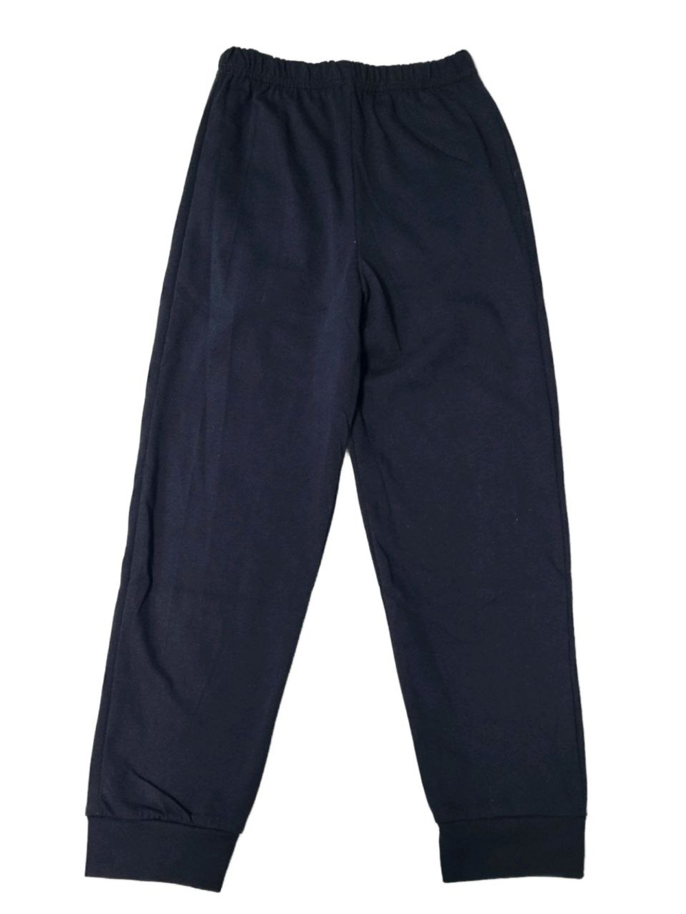 1240 Штаны пижамные кулирка синий (56-98/104)