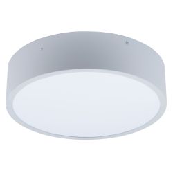 ULO-K40A 30W-4000К-R40 IP40 LIGHT GREY Светильник светодиодный накладной. Белый свет 4000K. Диаметр 400мм. Корпус светло-серый. ТМ Uniel