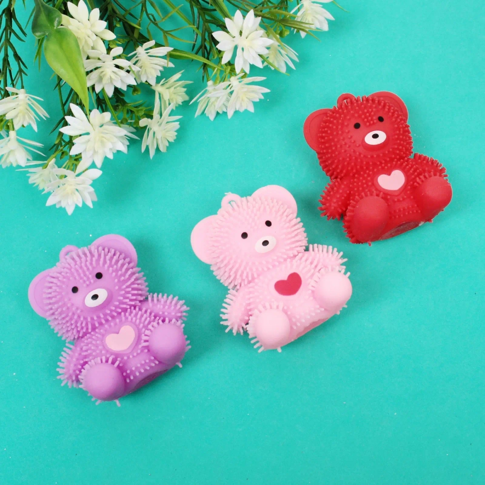 Игрушка «Медвежонок» 7 см, с подсветкой, микс