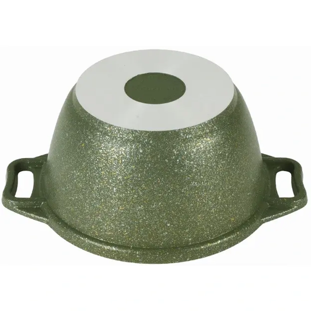 Кастрюля 1л «Trendy style»(malachite) со стеклянной крышкой к11tsml