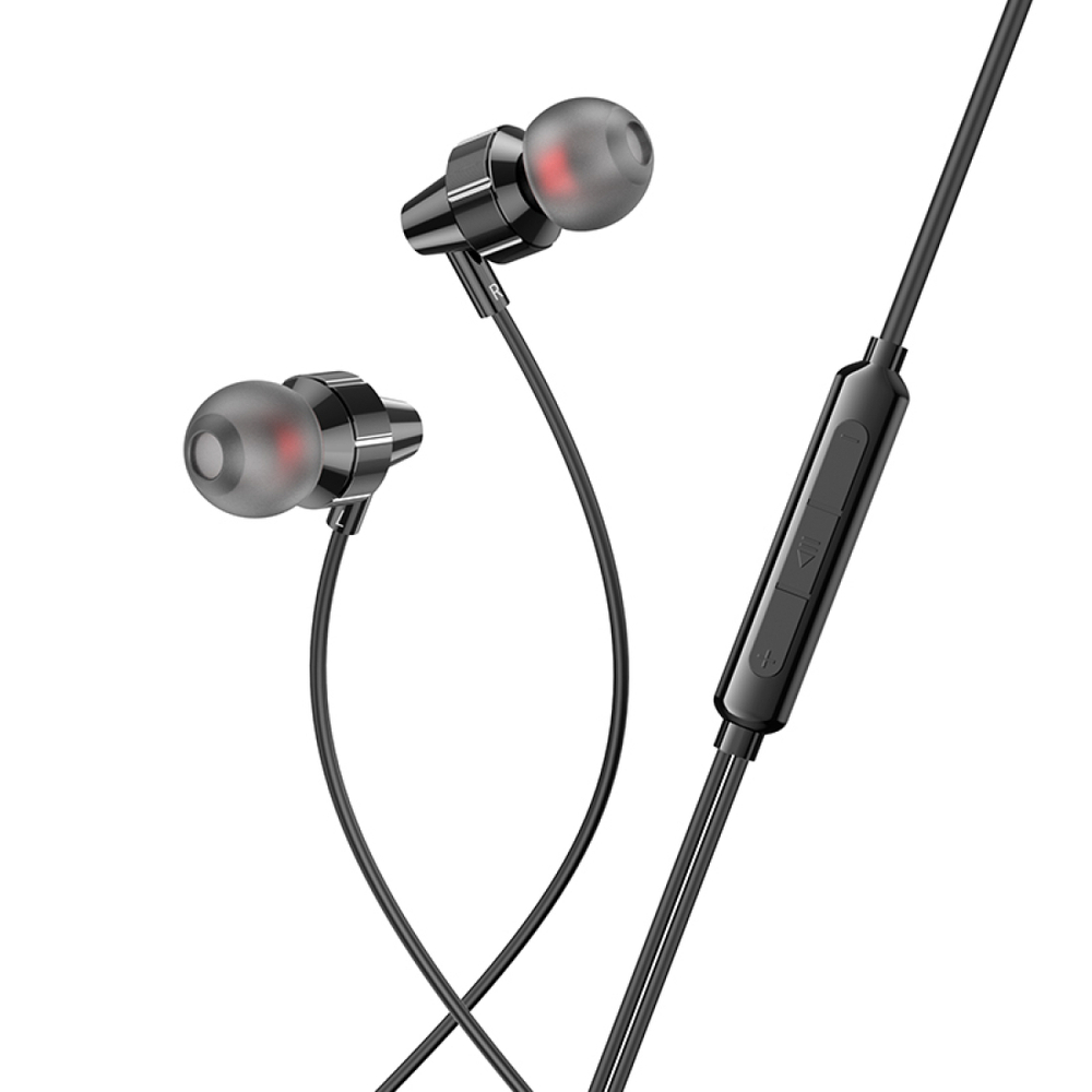 Проводные наушники Hoco M90 Delight Type-C wired digital earphone with microphone black