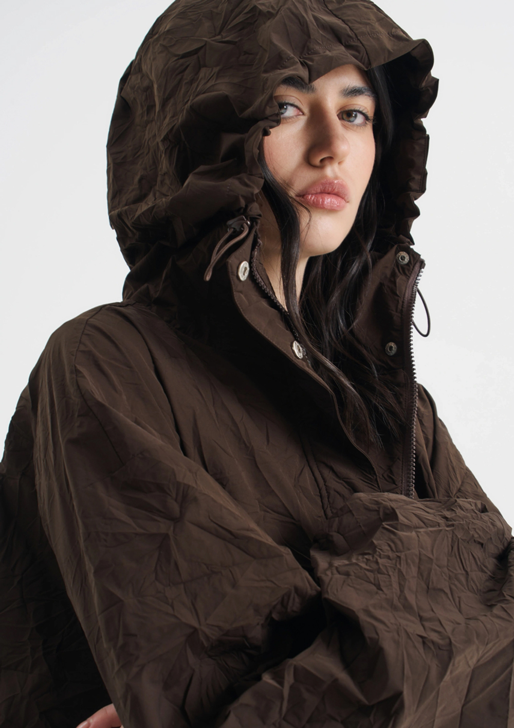 Ветровка из жатой плащёвки FASHION REBELS