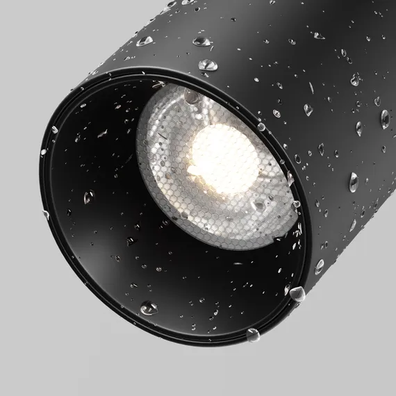 Уличный трековый светильник Фокус / Focus Led Exility IP 4000К 8Вт 36° черный Outdoor o-tr02-1-s-8wb4k
