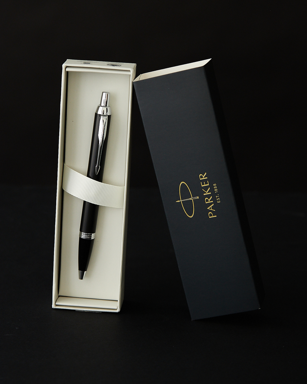 Шариковая ручка Parker IM Matt Black CT M