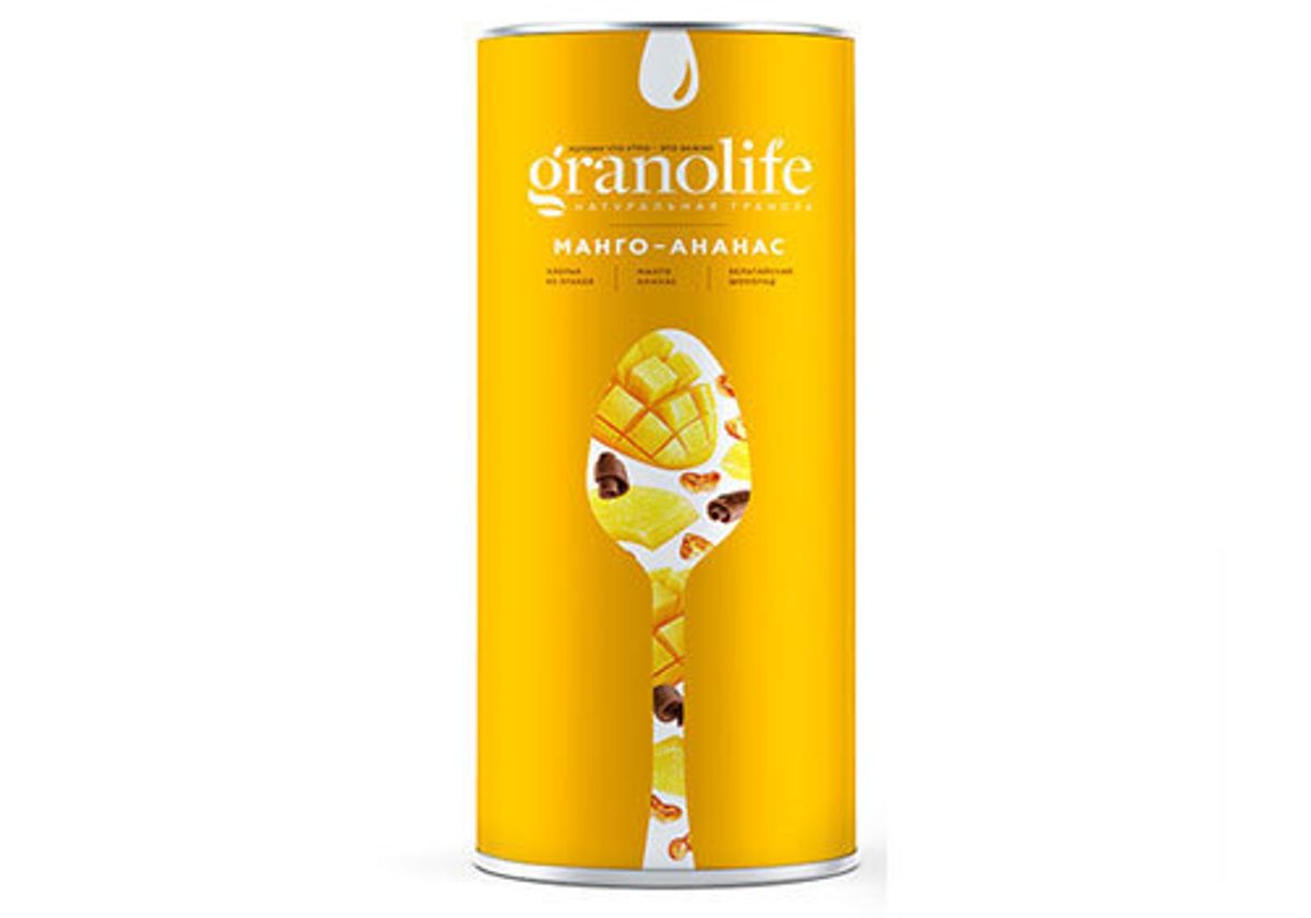 Гранола с манго и ананасом Granolife, 400г