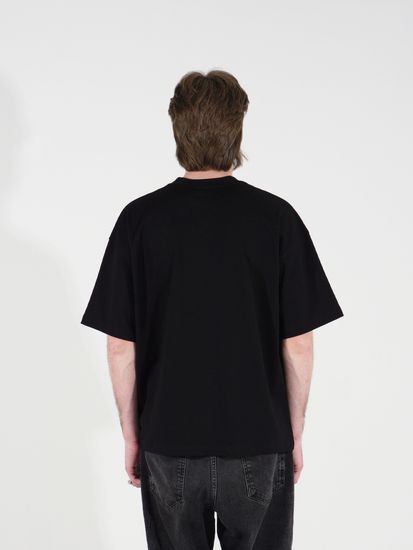 Футболка UNIFORM Heavy minilogo черный/белый