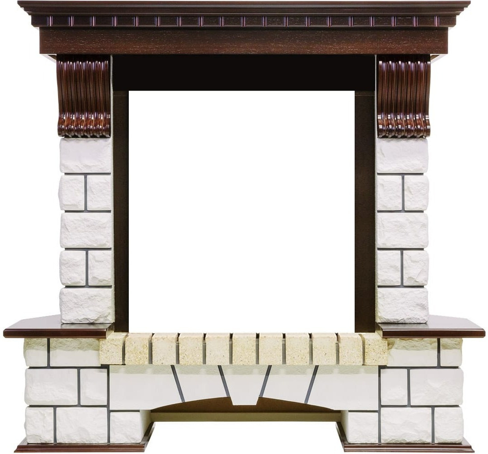 Каминокомплект Pierre Luxe угловой