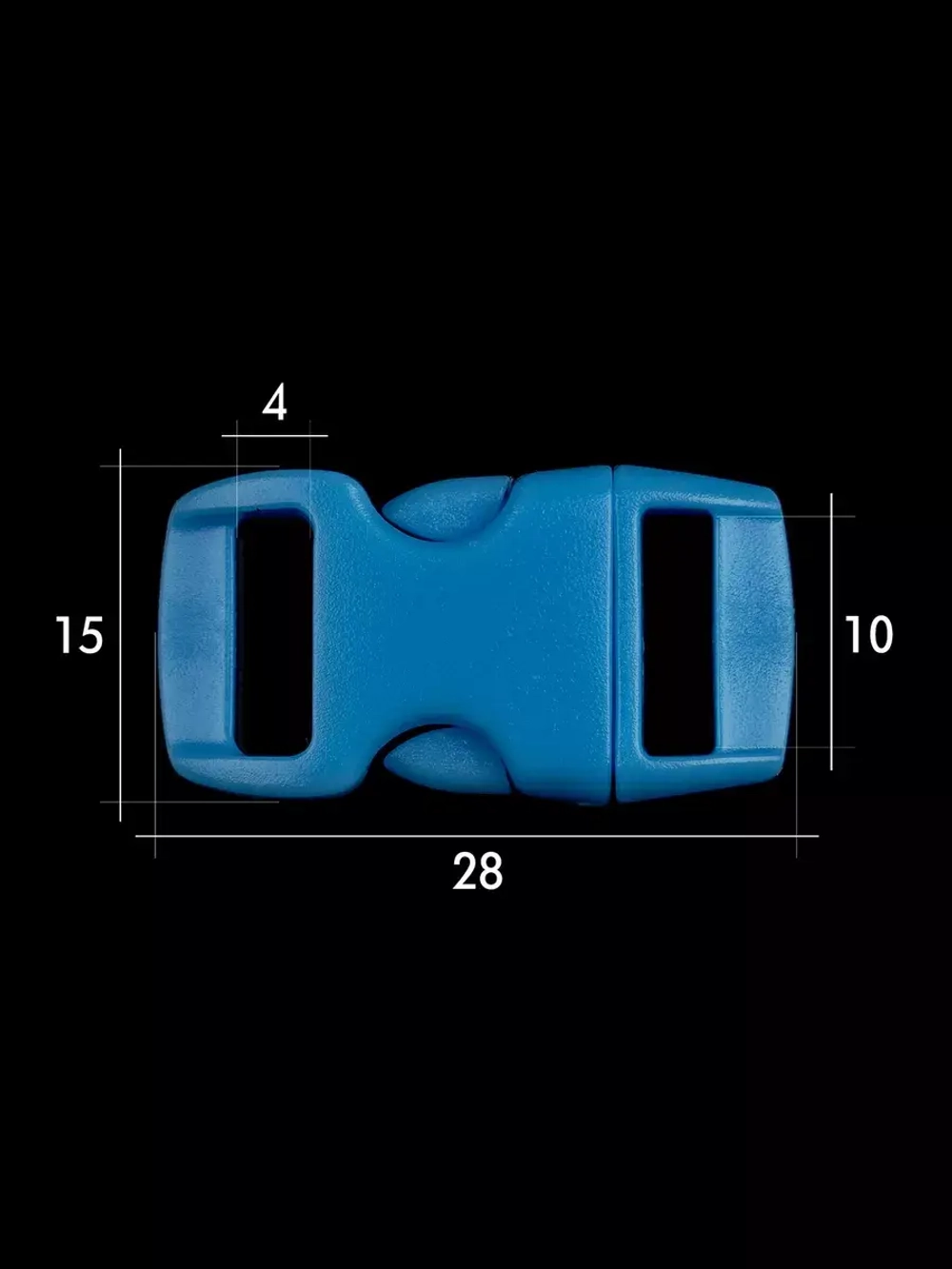 Фастекс пластиковый 10 мм - 10 штук