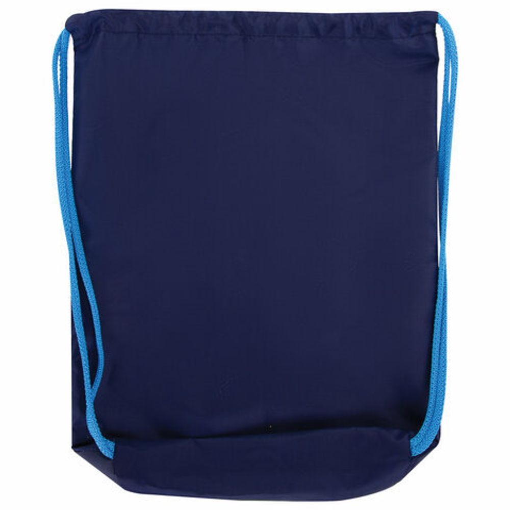 Мешок для обуви ЮНЛАНДИЯ, на шнурке, карман на молнии, 33х42 см, "BlueCar", 270407