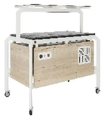 Мармит Кобор AT120 white/natural/black