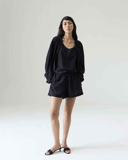 Шорты из батиста