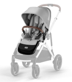 Прогулочная коляска Cybex Gazelle S SLV Lava Grey с корзиной