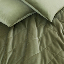 Наволочка Frette Luxury Cashmere Velvet Tranquil Green (50 x 50 см)