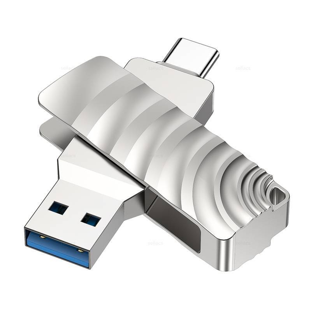 USB карта памяти BOROFONE BUD3 64ГБ USB 3.0+ Type-C