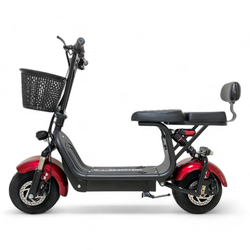 Электроскутер CityCoco WOLONG C1 PRO 48V 11Ah 800W Красный