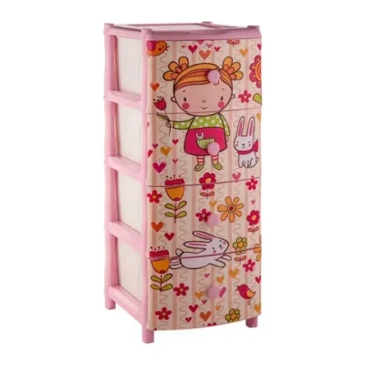 Комод Элластик Девочка с рисунком 395х980мм