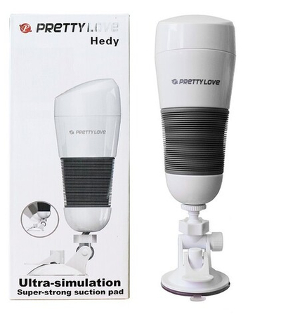 Мастурбатор в тубе белая вагина PrettyLove HEDY (Цвет: белый)