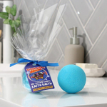 Бомбочка для ванны «Хаги» с ароматом бабл-гам - 130 гр.