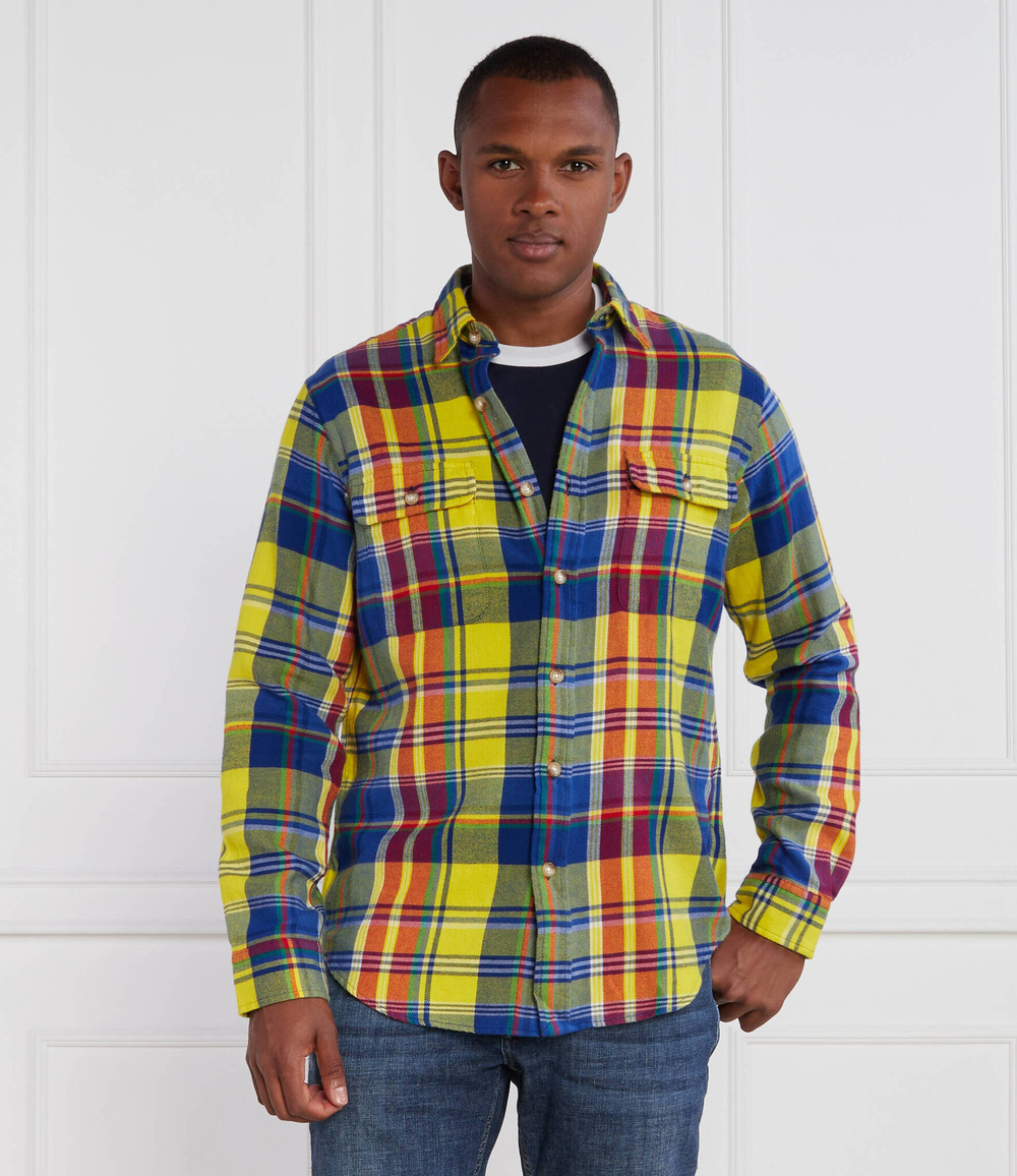 Рубашка CLWHTS-LONG SLEEVE-SPORT POLO RALPH LAUREN - разноцветная(710916627)