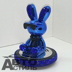 Ароматизатор-игрушка -на торпеду- ЗАЯЦ - YC-25BLU синий