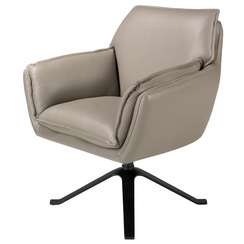 Кресло поворотное Angel Cerda 5125, серая кожа