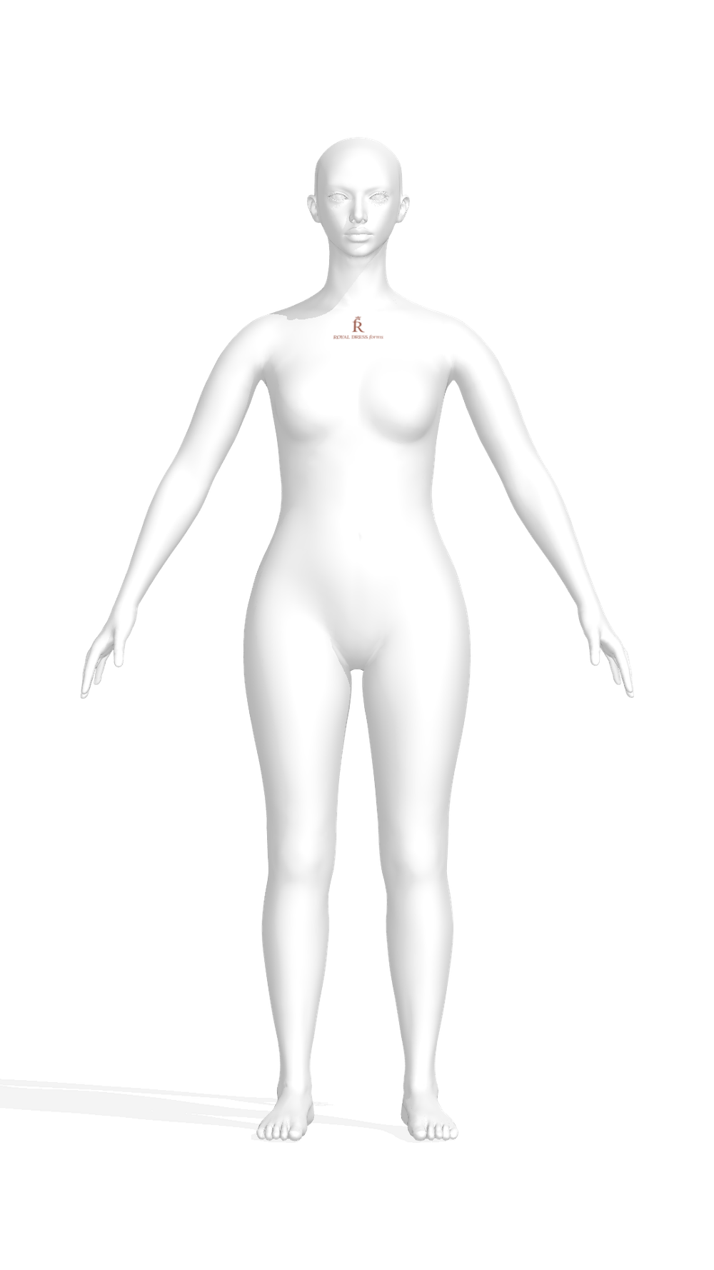 3D аватар манекена Моника