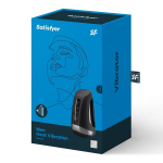 Мастурбатор Satisfyer Men Heat Vibration с подогревом и вибрацией (Цвет: черный)