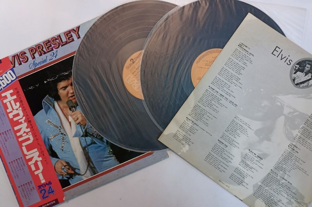 Винтажная виниловая пластинка Elvis Presley Special 24 (Japan 1976) 2LP