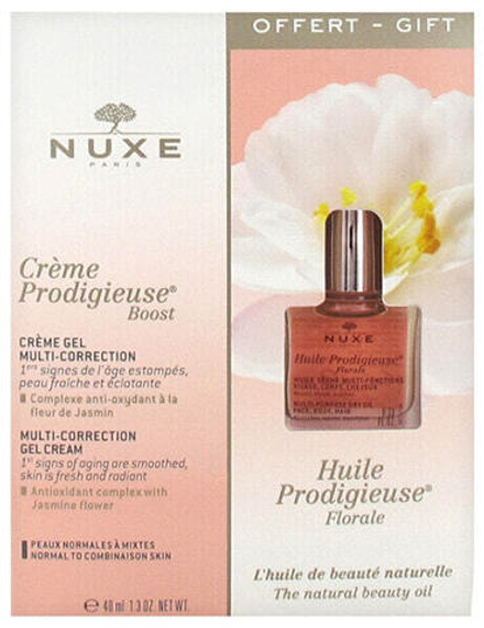 Nuxe NUXE Creme Prodigieuse Boost Krem do twarzy na dzień 40ml zestaw upominkowy