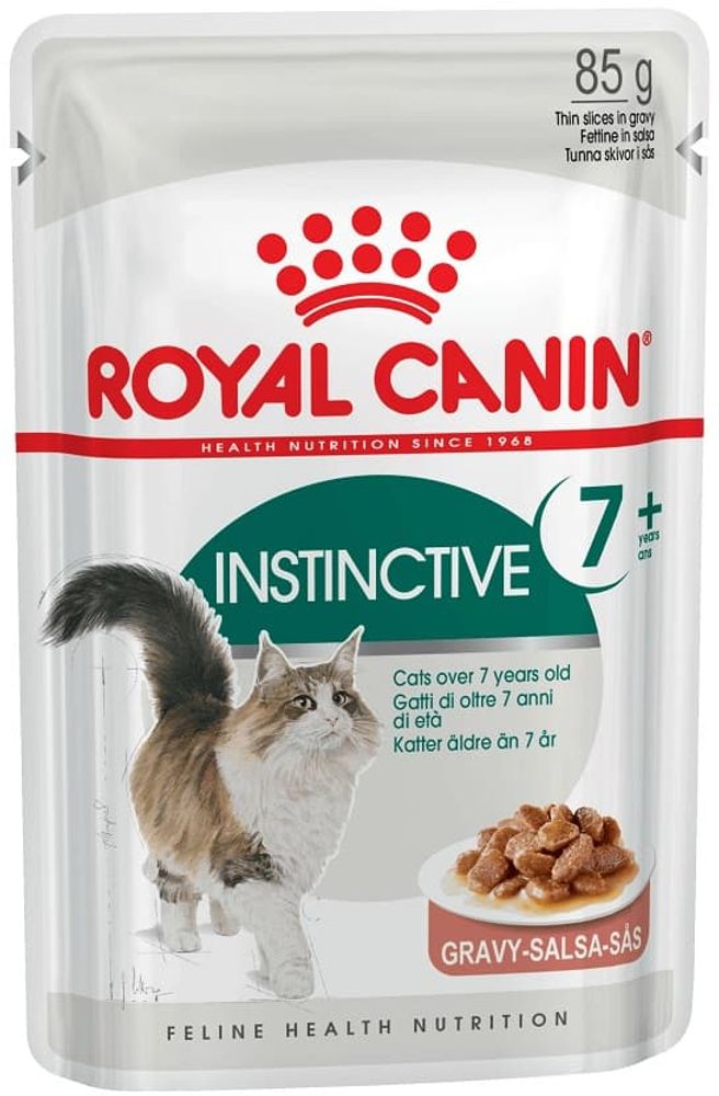 *Royal canin 85г. пауч Инстинктив +7 для пожилых кошек старше 7 лет (УЦЕНКА) *Royal canin 85г. пауч Инстинктив +7 для пожилых кошек старше 7 лет (УЦЕНКА)