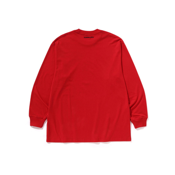 A Bathing Ape College Relaxed Fit L S Tee