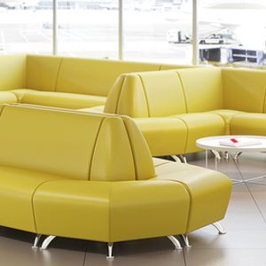Офисные диваны Интер хром
