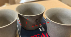 278204Y2 УЦЕНКА Сервиз ВОДЯНАЯ МЕЛЬНИЦА "Бежевый" гайвань 150мл, сливник, 6 пиал, керамика