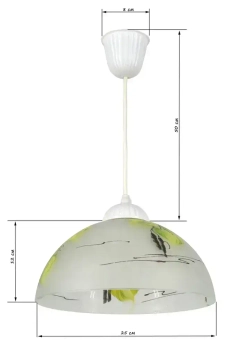 Декор ПК Светильник, E27, 60 Вт