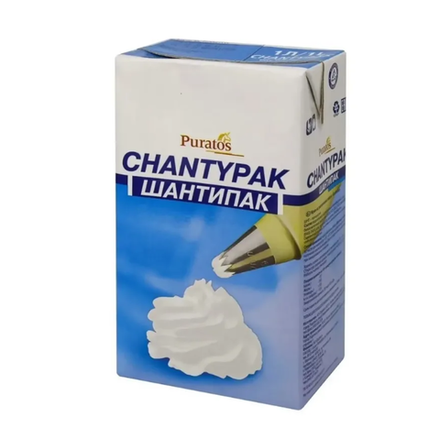 Сливки растительные Шантипак 1 л