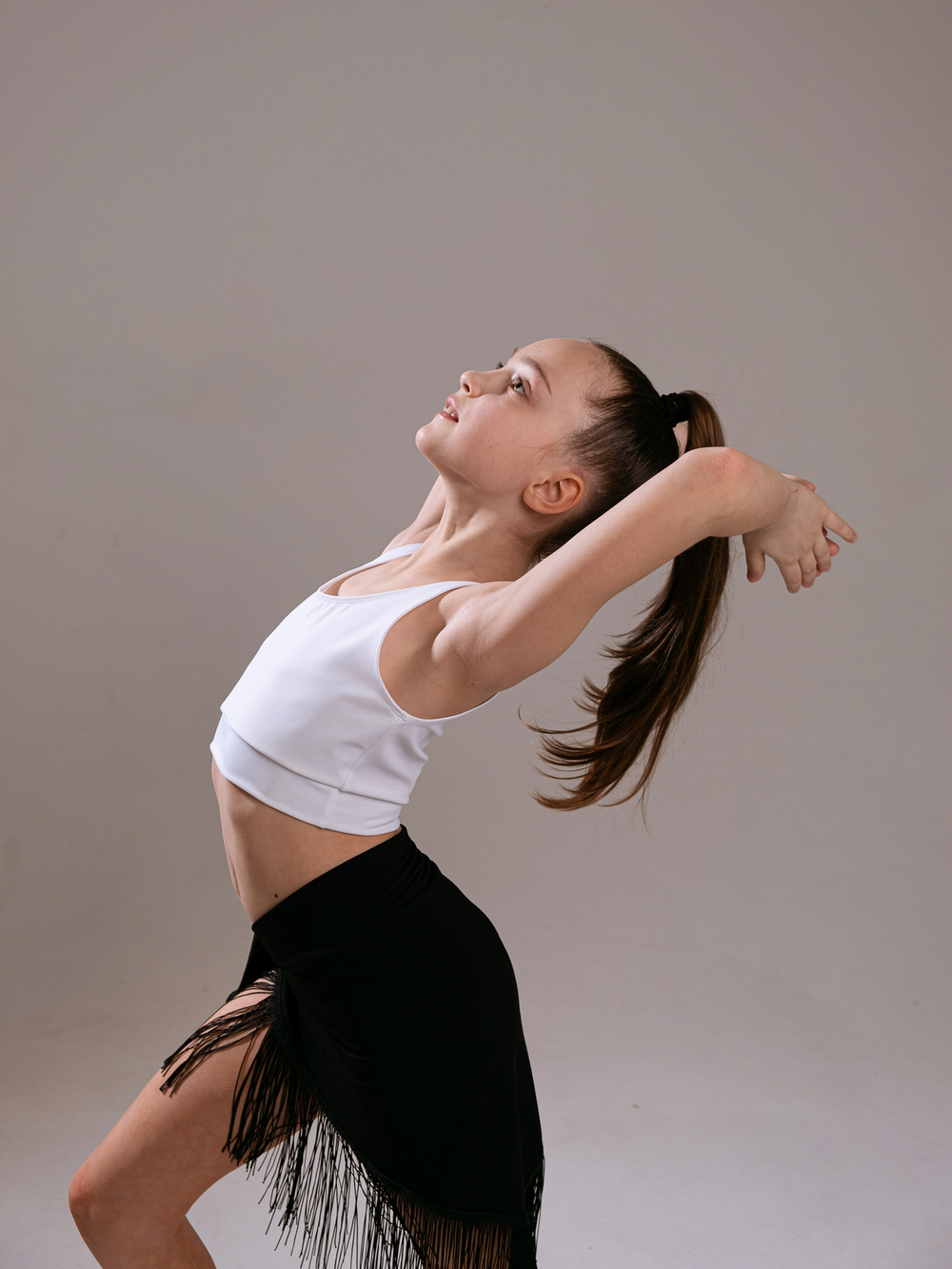 Юбка-косынка Young Lady Oil, Черный