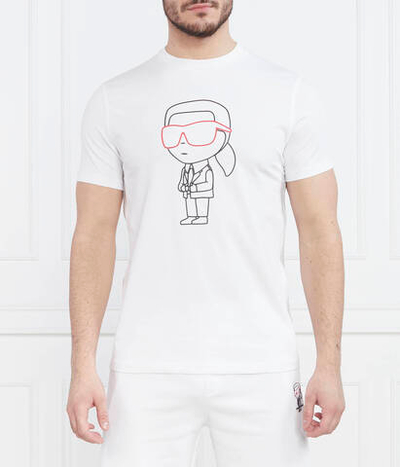 футболка Karl Lagerfeld - белый(755420 532221)