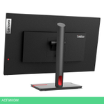 Монитор Lenovo ThinkVision T27i-30 черный (63A4MAT1UK)
