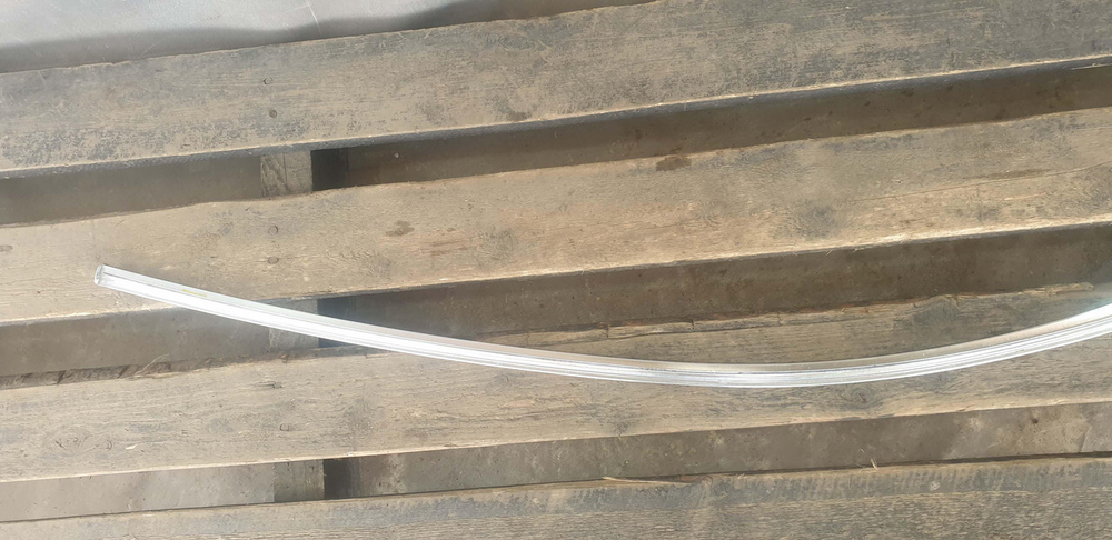 Молдинг двери задней левой Mercedes S (W222) 13-20 Б/У Оригинал A2226989700