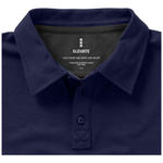 Markham мужская эластичная футболка-поло с коротким рукавом