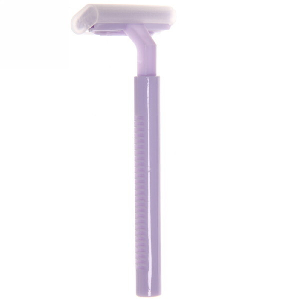 Станок одноразовый «Smooth skin», нерж. сталь, микс 3 цвета (розов, мятный, сиреневый), 4*10/ 6,8*15,3 см