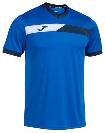 Мужская теннисная футболка Joma Court Short Sleeve - небесный