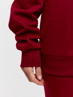 Бордовый свитшот Reed