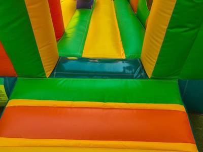 Батут-горка "Дракон 2", 11,5*6*9 м