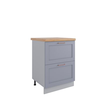 Кухня Модуль КМЯ 600 Квадро Серый эмалит